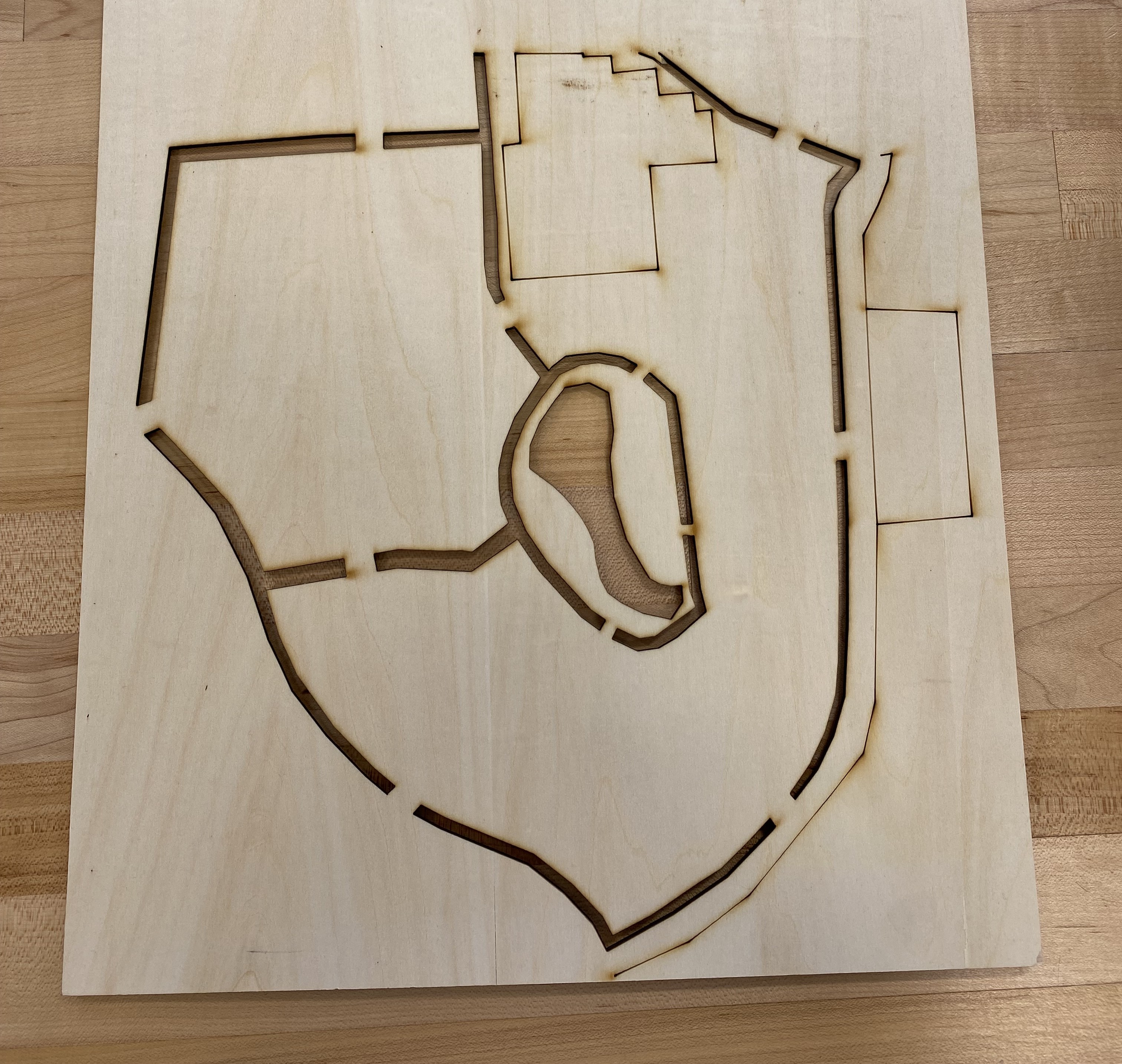 3D Printed Map